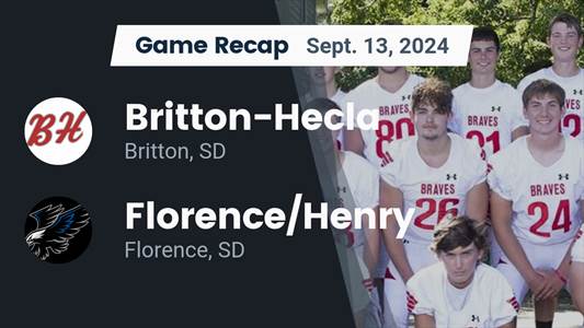 Football Game Preview: Britton-Hecla Braves vs. Great Plains Lut