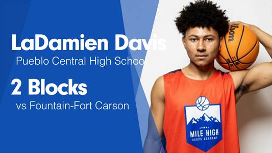 Ladamien Davis Game Report: vs Harrison