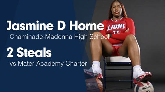 Jasmine D horne Game Report: @ McArthur