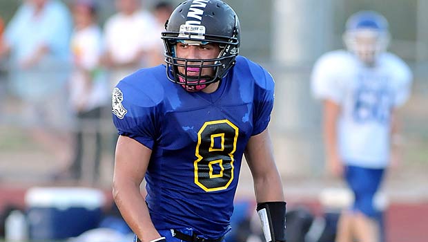 Lincoln's Dane Stimbert was key to the Zebras win over Oakmont.