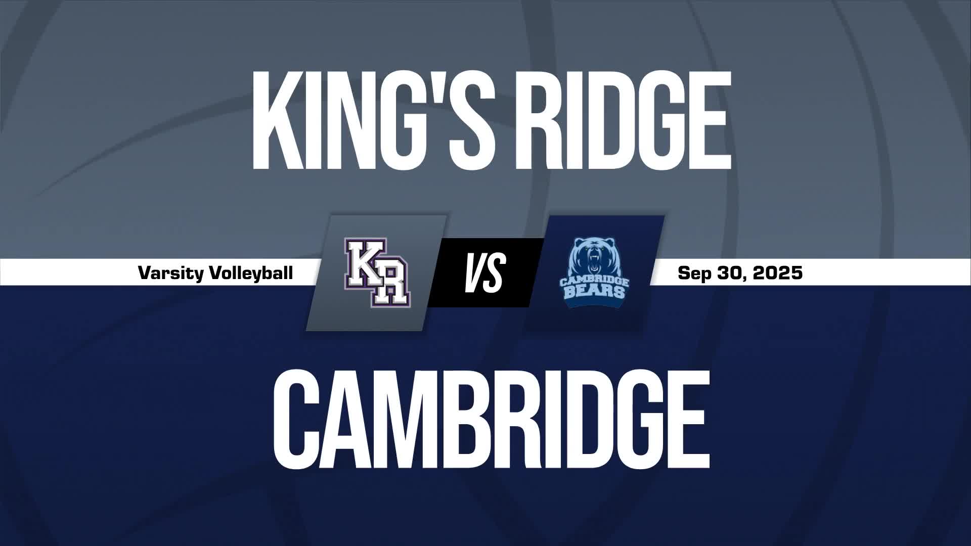Volleyball Recap: Cambridge Takes a Loss + How To Watch