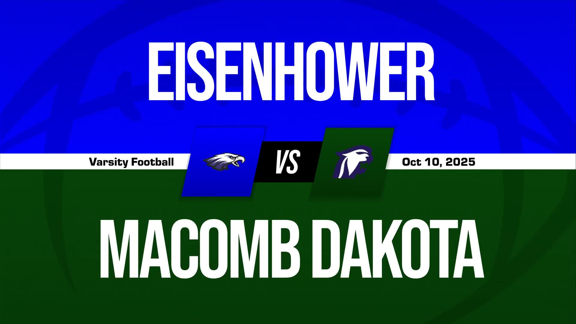 Football Game Preview: Utica Eisenhower Eagles vs. Stoney Creek Cougars + How To Watch