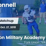 Football Game Recap: Fork Union Military Academy vs. Bishop O'Co