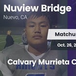 Football Game Recap: Nuview Bridge vs. Calvary Murrieta