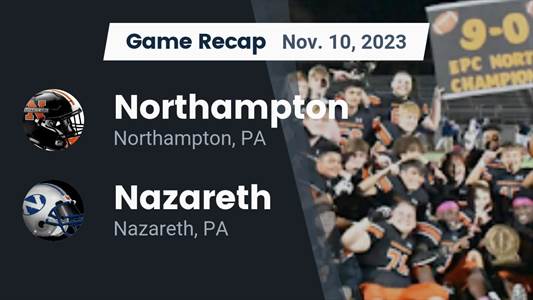 Nazareth Area wins going away against Northampton
