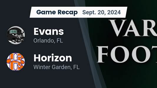 Football Recap: Evans Triumphant Thanks to a Strong Effort from 