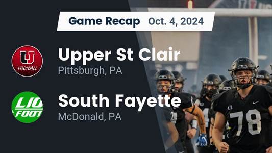 Football Game Preview: Upper St. Clair Panthers vs. Baldwin High