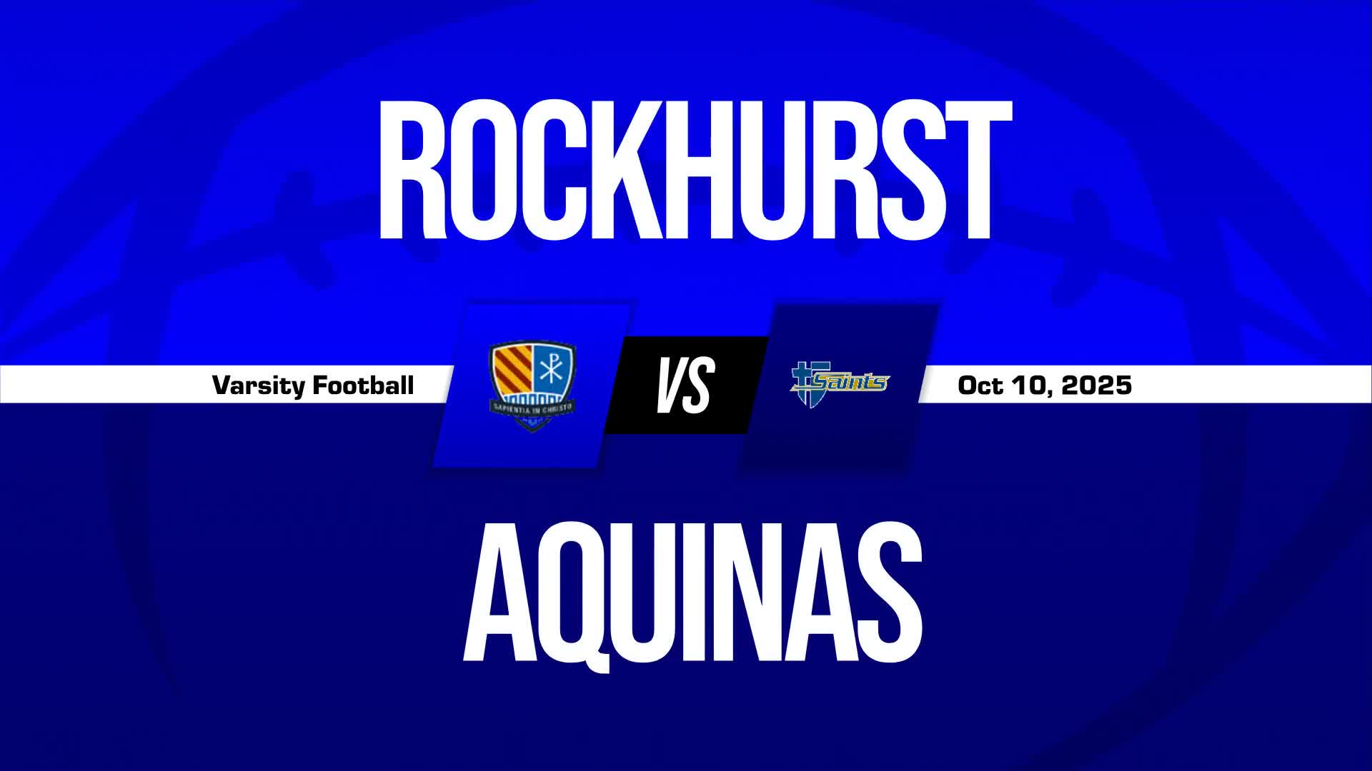 Football Recap: Saint Thomas Aquinas Piles Up the Points Against Blue Valley North + How To Watch