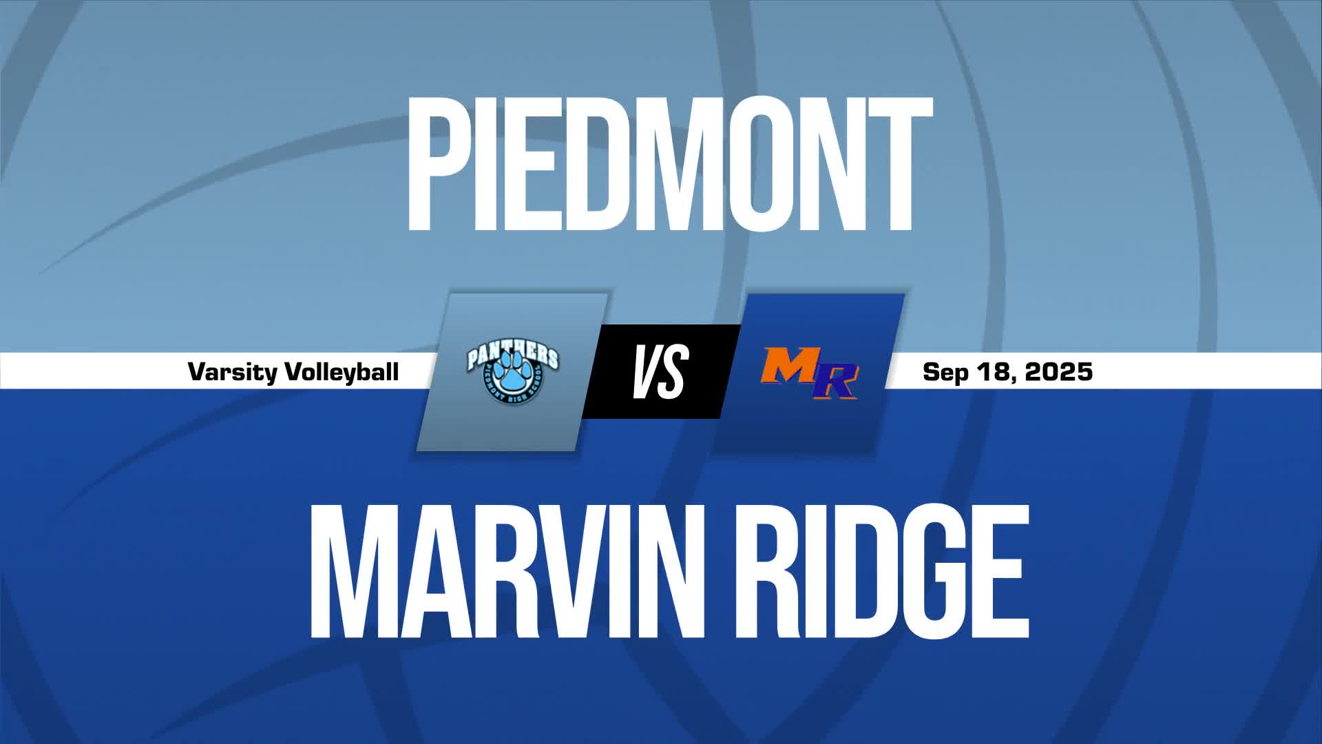 Volleyball Recap: Piedmont Comes Up Short