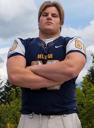 Offensive lineman Alec Palander