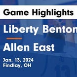 Liberty-Benton wins going away against Allen East