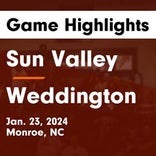 Basketball Game Recap: Sun Valley Spartans vs. Weddington Warriors