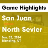 Basketball Game Recap: North Sevier Wolves vs. Piute Thunderbirds