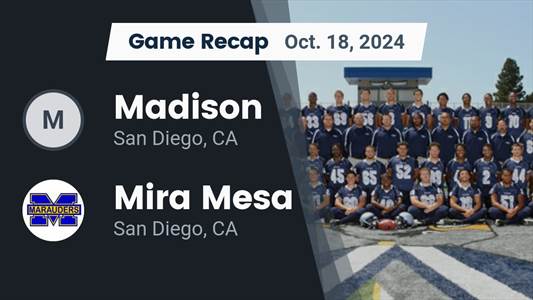 Football Recap: Make It Three in a Row for Madison