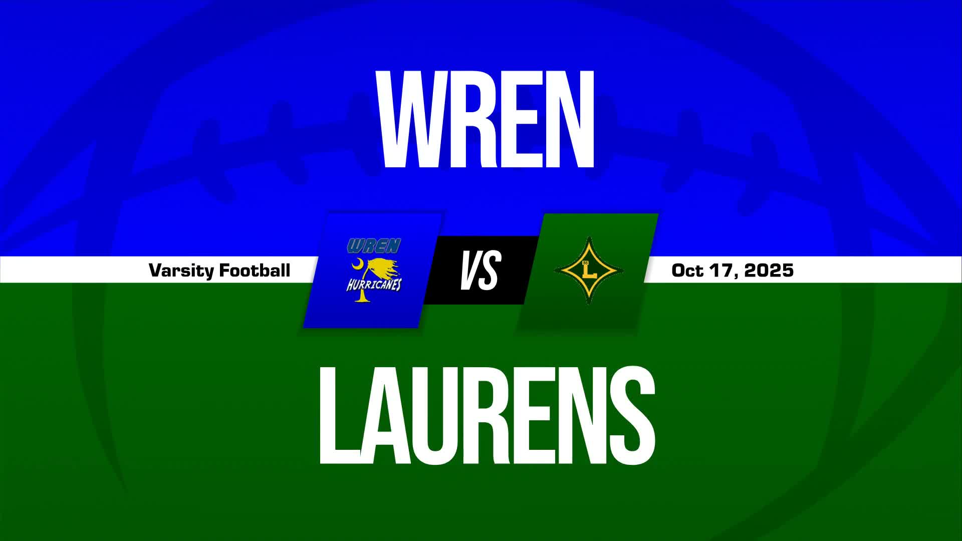 Football Game Preview: Laurens Raiders vs. Westside Rams