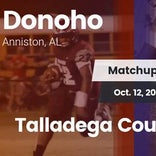 Football Game Recap: Donoho vs. Talladega County Central