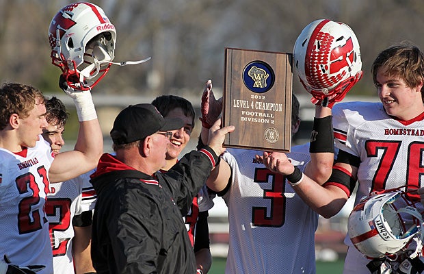 Homestead rolled all the way to a state title last season in Wisconsin.