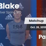 Football Game Recap: Blake vs. Paint Branch
