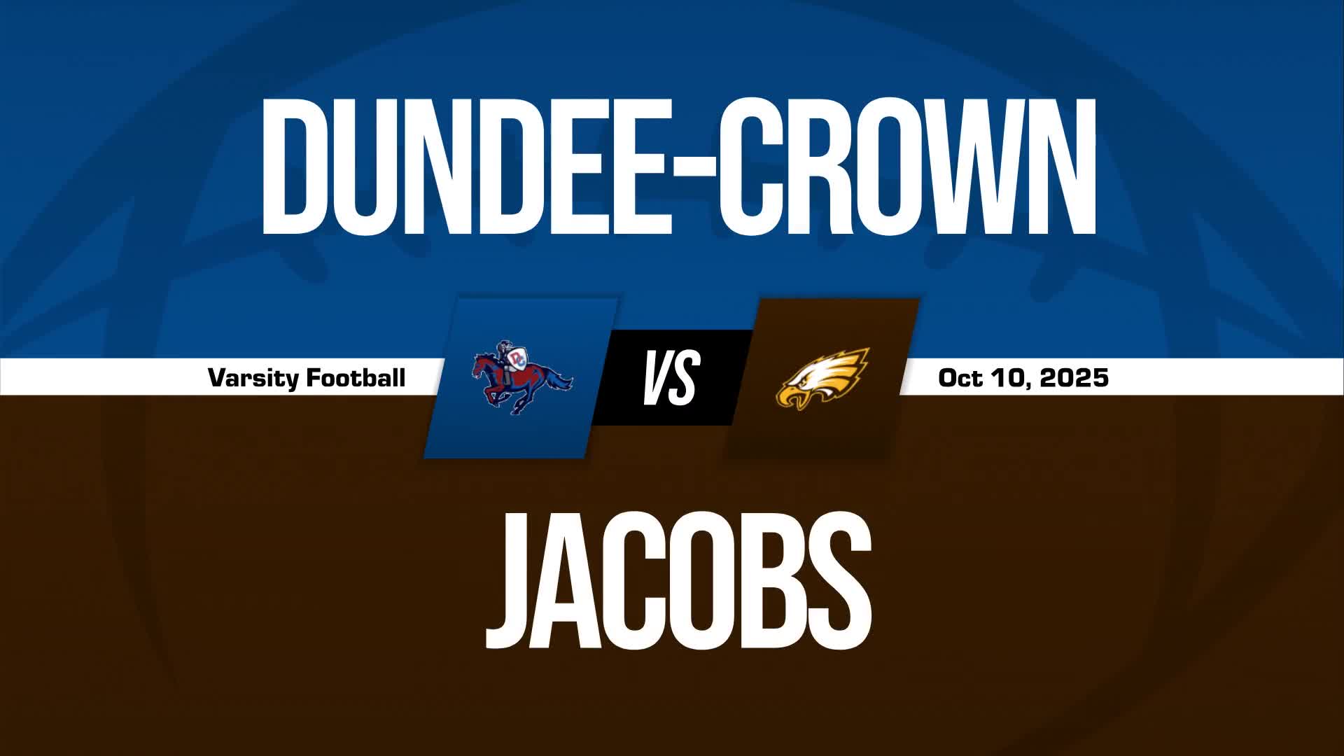 Football Game Preview: Jacobs Golden Eagles vs. Crystal Lake South Gators + How To Watch