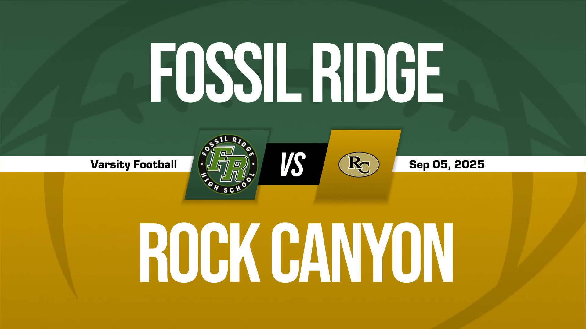 Football Recap: Rock Canyon Skates Past Fossil Ridge with Ease + How To Watch