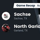 Football Game Recap: North Garland Raiders vs. Sachse Mustangs