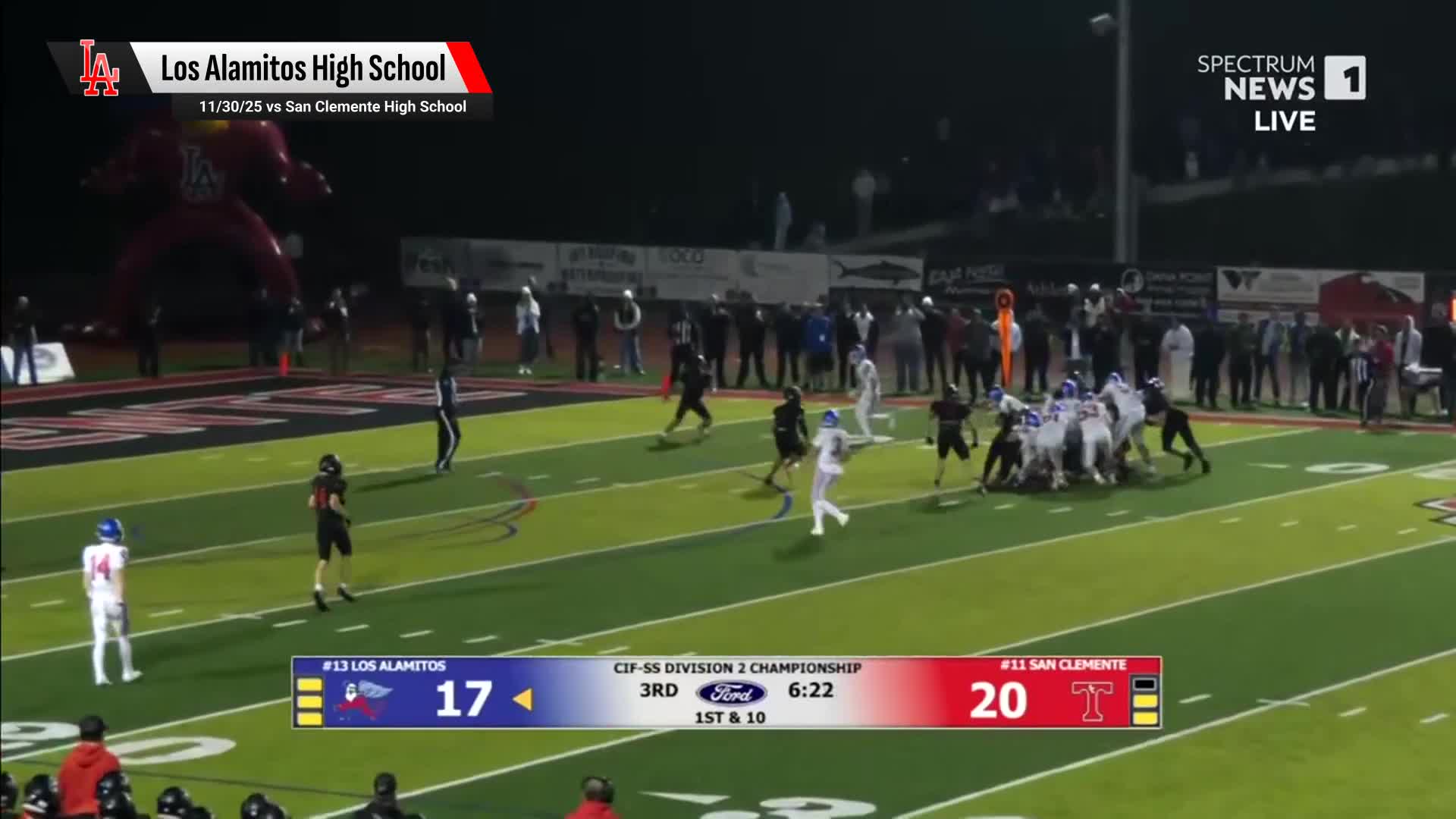 Football Recap: Cathedral Catholic Takes Down Los Alamitos in a Playoff Battle + How To Watch