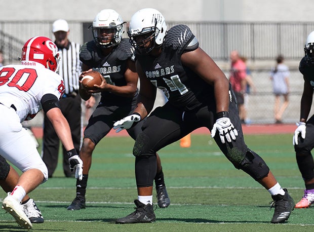 Harrisburg (Pa.) lineman Nate Bruce is headed to Penn State. 