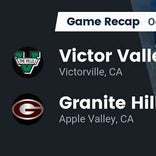 Football Game Recap: Salesian Mustangs vs. Granite Hills Cougars