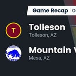 Football Game Recap: Tolleson Wolverines vs. Mountain View Toros