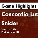 Fort Wayne Concordia Lutheran vs. Fort Wayne South Side