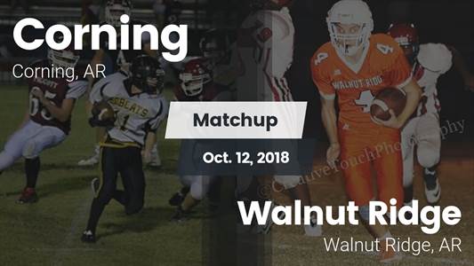 Football Game Recap: Walnut Ridge vs. Corning