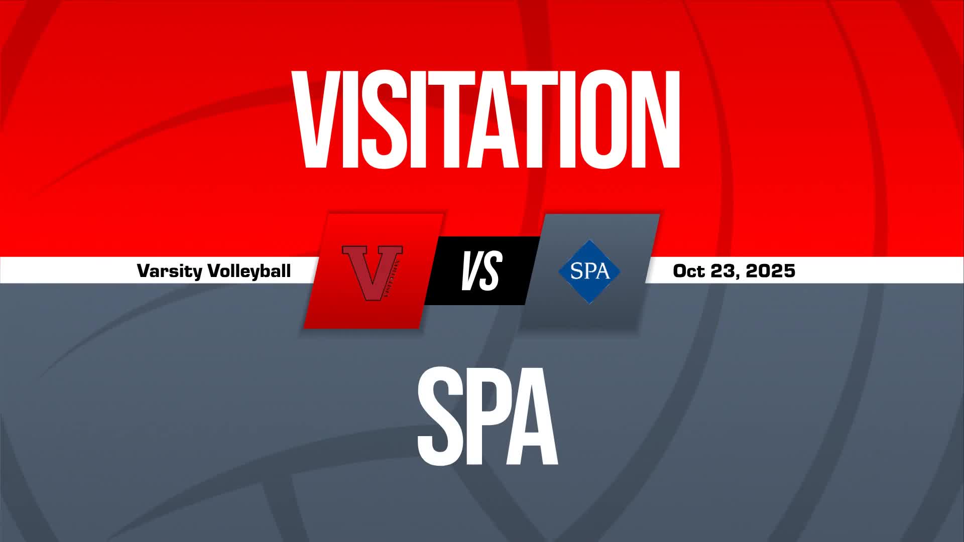 Volleyball Recap: Visitation Comes Up Short