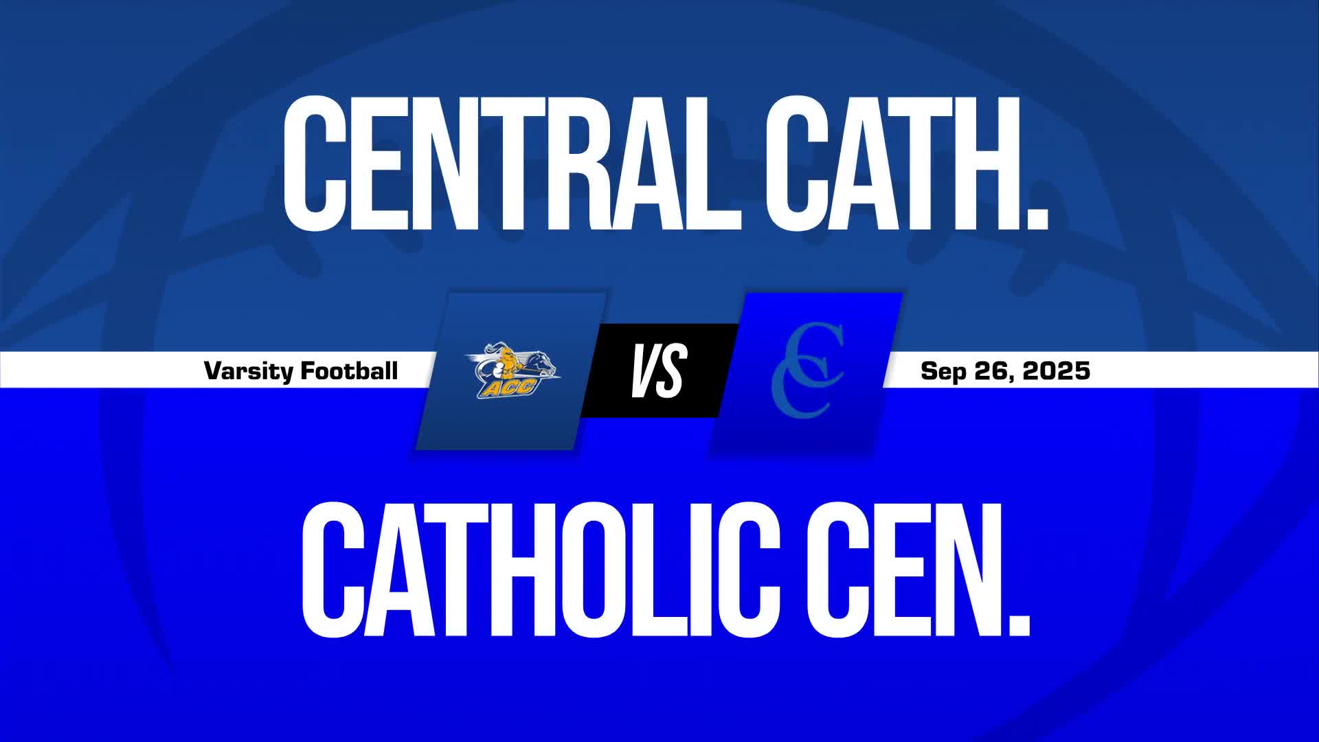 Football Game Preview: Aurora Central Catholic Chargers vs. Big Foot Chiefs + How To Watch