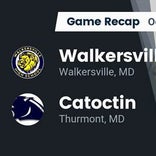 Football Game Recap: Catoctin Cougars vs. Walkersville Lions