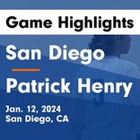 Basketball Game Preview: Patrick Henry Patriots vs. San Diego Cavers