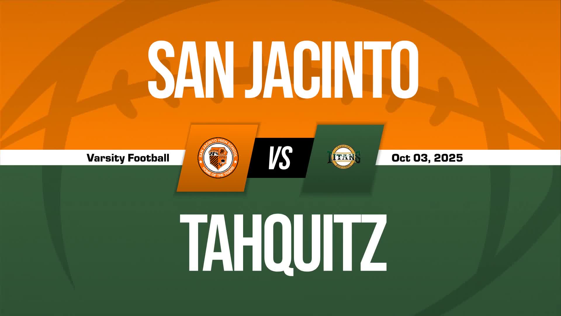 Football Game Preview: Tahquitz Titans vs. Temescal Canyon Titan