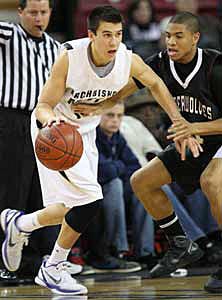 Mitty's Kyle Toth was largely the
difference with 20 points.