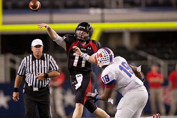 Before winning the Heisman Trophy and becoming the No. 1 overall pick in the NFL Draft, Baker Mayfield starred at Lake Travis.