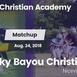 Football Game Recap: Rocky Bayou Christian vs. Sherwood Christia