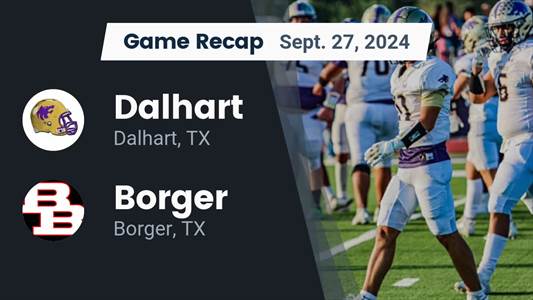 Football Recap: Dalhart Piles Up the Points Against Muleshoe
