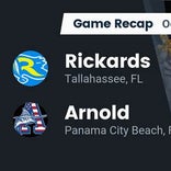 Rickards piles up the points against Arnold