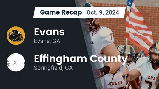 Football Game Preview: Evans Knights vs. South Effingham Mustang