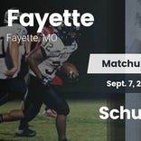 Football Game Recap: Schuyler County vs. Fayette