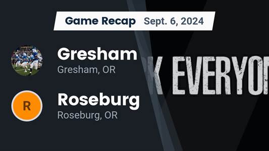 Football Recap: Gresham Comes Up Short Despite  Avery Lo's Stron