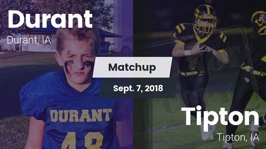 Football Game Recap: Durant vs. Tipton