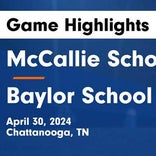 Soccer Recap: McCallie picks up fourth straight win on the road
