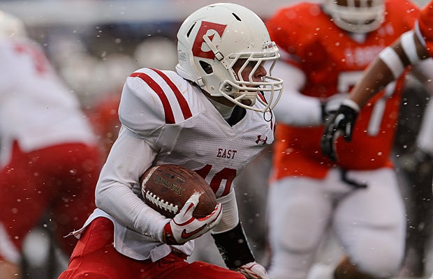 Preston Curtis is doing a little bit of everything for East, but all of it scares the opposition.
