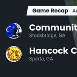 Football Game Recap: Georgia Military College vs. Hancock Centra