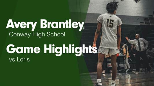 Avery Brantley Game Report: @ Socastee