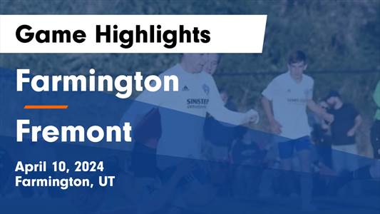 Soccer Game Preview: Farmington Takes on Layton